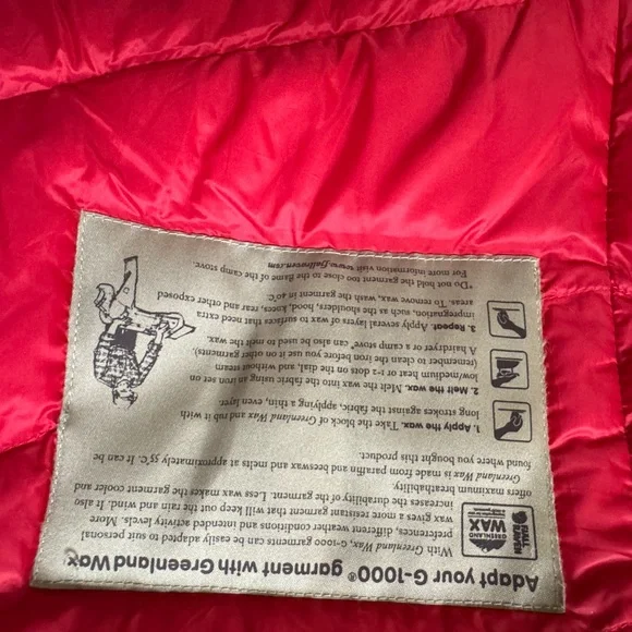 Fjallraven Red Hooded Poncho - Picture 8 of 9